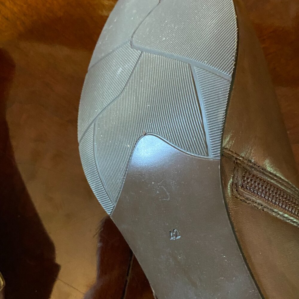 Spring Step Chocolate Bootie Size Eu 42. Worn Onc… - image 3